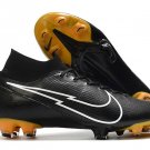 2024&25 Mercurial Superfly VII Elite Tech Craft FG - BlackWhiteMetallic Gold