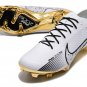 2024&25  Mercurial Vapor 15 Elite FG - WhiteGoldBlack