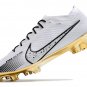 2024&25  Mercurial Vapor 15 Elite FG - WhiteGoldBlack