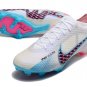 2024&25  Mercurial Vapor 15 Elite FG Blast - WhiteBaltic BluePink Blast