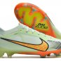 2024&25  Mercurial Vapor 15 Elite FG Custom - Barely GreenOrangeBlack