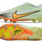2024&25  Mercurial Vapor 15 Elite FG Custom - Barely GreenOrangeBlack