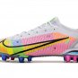 2024&25 Mercurial Vapor Dragonfly XIV Elite AG-PRO White Metallic Silver Dark Raisin