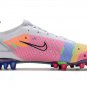 2024&25 Mercurial Vapor Dragonfly XIV Elite AG-PRO White Metallic Silver Dark Raisin