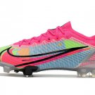 2024&25 Mercurial Vapor XIV Elite FG White Black Pink Mulitcolor