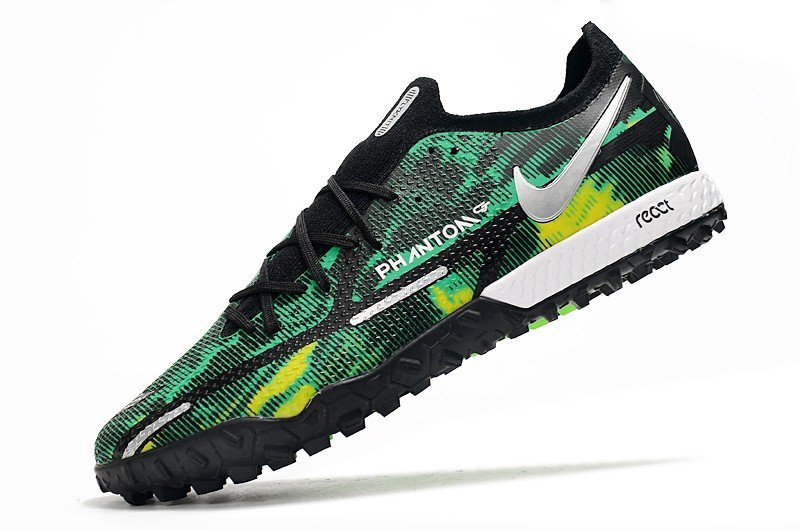 2024&25 Phantom GT2 Pro Turf Shockwave Pack - BlackMetallic PlatinumGreen Strike
