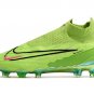 2024&25 Phantom GX Elite DF FG Link Football - Laser GreenVolt BlackRed