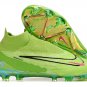 2024&25 Phantom GX Elite DF FG Link Football - Laser GreenVolt BlackRed