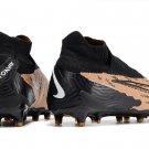 2024&25 Phantom GX Elite DF FG Link Football Boots - BlackWhiteDark Smoke Yellow