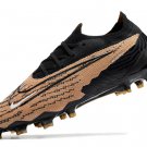 2024&25 Phantom GX Elite FG Link Football Boots - BlackWhiteDark Smoke Yellow