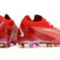 2024&25 Phantom GX Elite FG Link Football Boots - RedWhiteBurgundy Crush