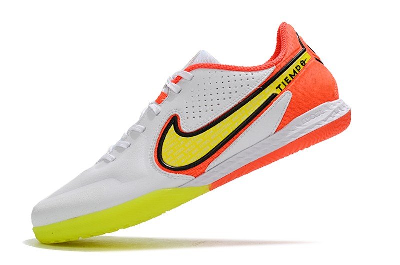 2024&25 React Tiempo Legend 9 Pro Indoor Motivation Pack - WhiteVolt Bright Crimson