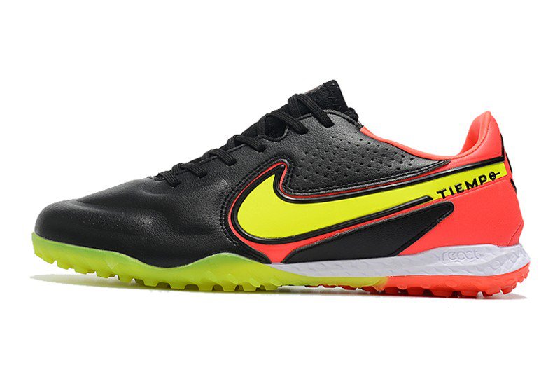 2024&25 React Tiempo Legend 9 Pro Turf - BlackRedYellow