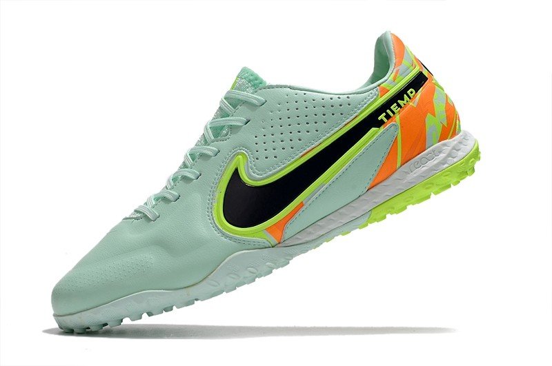 2024&25 React Tiempo Legend 9 Pro Turf Bonded Pack - Barely GreenBlackened BlueOrange