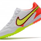 2024&25 React Tiempo Legend 9 Pro Turf Motivation Pack - WhiteVolt Bright Crimson