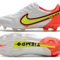 2024&25 Tiempo Legend 9 Elite FG Motivation Pack - WhiteVolt Bright Crimson