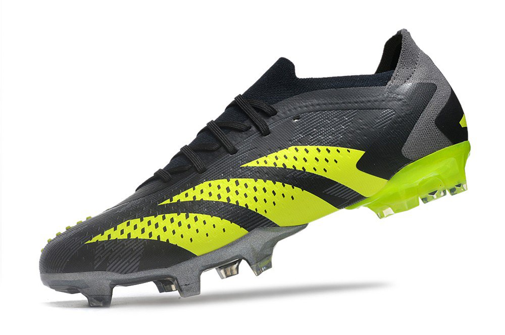 2024&25 Predator Accuracy.1 Low FG Crazycharged - BlackSolar YellowGrey Five