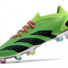 2024&25 Predator Accuracy.1 Low FG Football Boots - Solar GreenBlackSilver