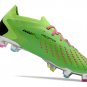 2024&25 Predator Accuracy.1 Low FG Football Boots - Solar GreenBlackSilver