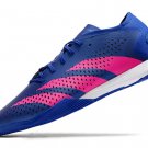 2024&25 Predator Accuracy.3 Low Indoor Paul Pogba - Lucid BlueReal MagentaCore Black
