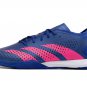 2024&25 Predator Accuracy.3 Low Indoor Paul Pogba - Lucid BlueReal MagentaCore Black