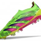 2024&25 Predator Elite Laceless FG 2024 Hype - Solar GreenTeam Shock PinkLucid Lemon