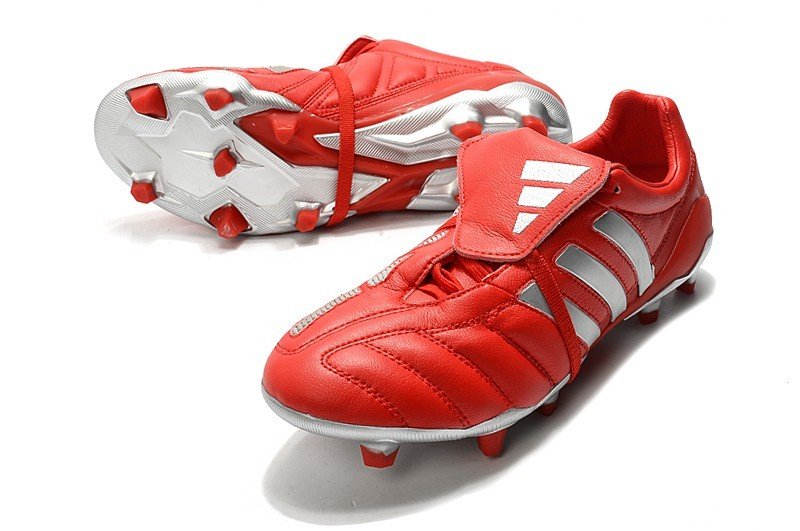 2024&25 Predator OG FG Mania - Red  Metallic Silver