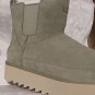 Womens UGG Classic Chelsea Platform Mini Boot In Shaded Clover