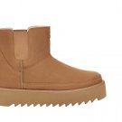 UGG W CHELSEA PLATFORM MINI SIZE 10 CHESTNUT NIB