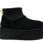UGG W CHELSEA PLATFORM MINI SIZE 10 CHESTNUT NIB