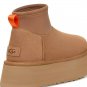 UGG W CHELSEA PLATFORM MINI SIZE 10 CHESTNUT NIB