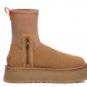 Classic Dipper Ankle Boots - Ugg - Leather - Chestnut