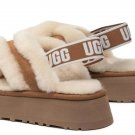 UGG Disco Cross Slide Chestnut