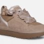 UGG LOWMEL SAND SUEDE TEXTILE SPORTTY SHOES