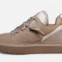 UGG LOWMEL SAND SUEDE TEXTILE SPORTTY SHOES