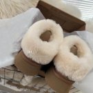 Boots Classic Luxury U Furry Soft Sheepskin Platform Shoes