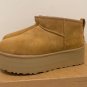 UGG classic ultra mini platform in chestnut