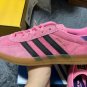NWT Adidas Gazelle Women's Pink Black Purple Glow Sneaker Gum Sole Sport Shoes