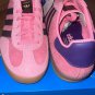 NWT Adidas Gazelle Women's Pink Black Purple Glow Sneaker Gum Sole Sport Shoes