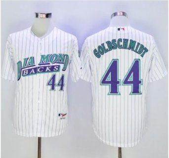 Men's ARI #44 Paul Goldschmidt White Stitched Player