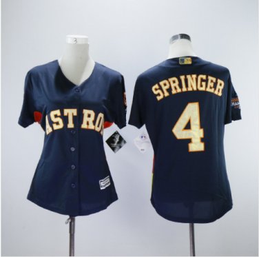 astros gold jersey womens