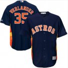 Men's HOU 35 Justin Verlander Cool Base Jerseys navy