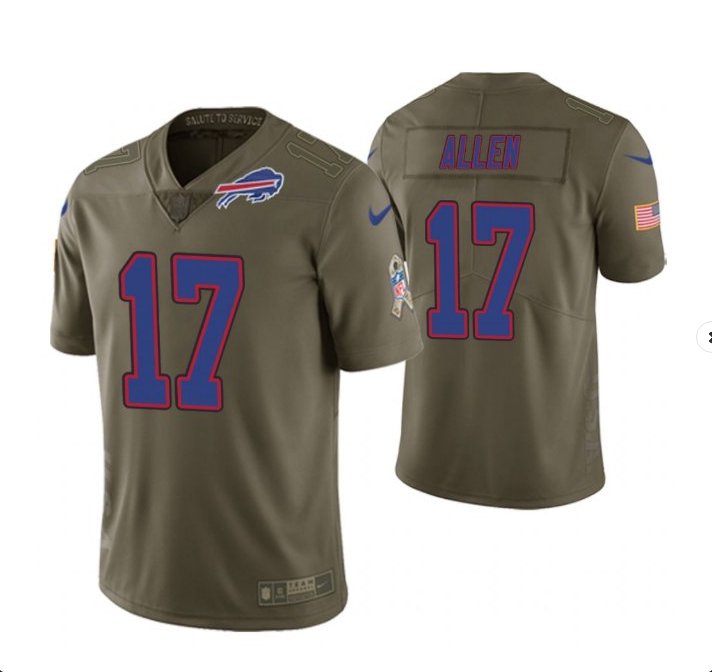 josh allen shirt jersey