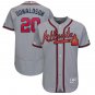 Men's Josh Donaldson Gray ATL Flexbase Jersey