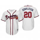 men's Josh Donaldson ATL cool base jersey white
