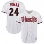 Men's Yasmany Tomas #24 ARI Home Cool Base Jersey White