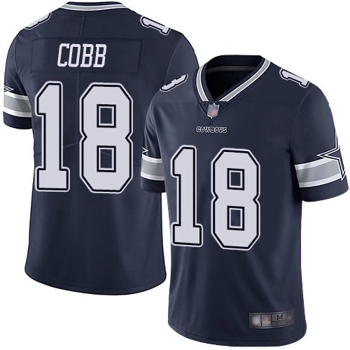 Youth boys Randall Cobb Dallas Cowboys Color rush jersey navy blue