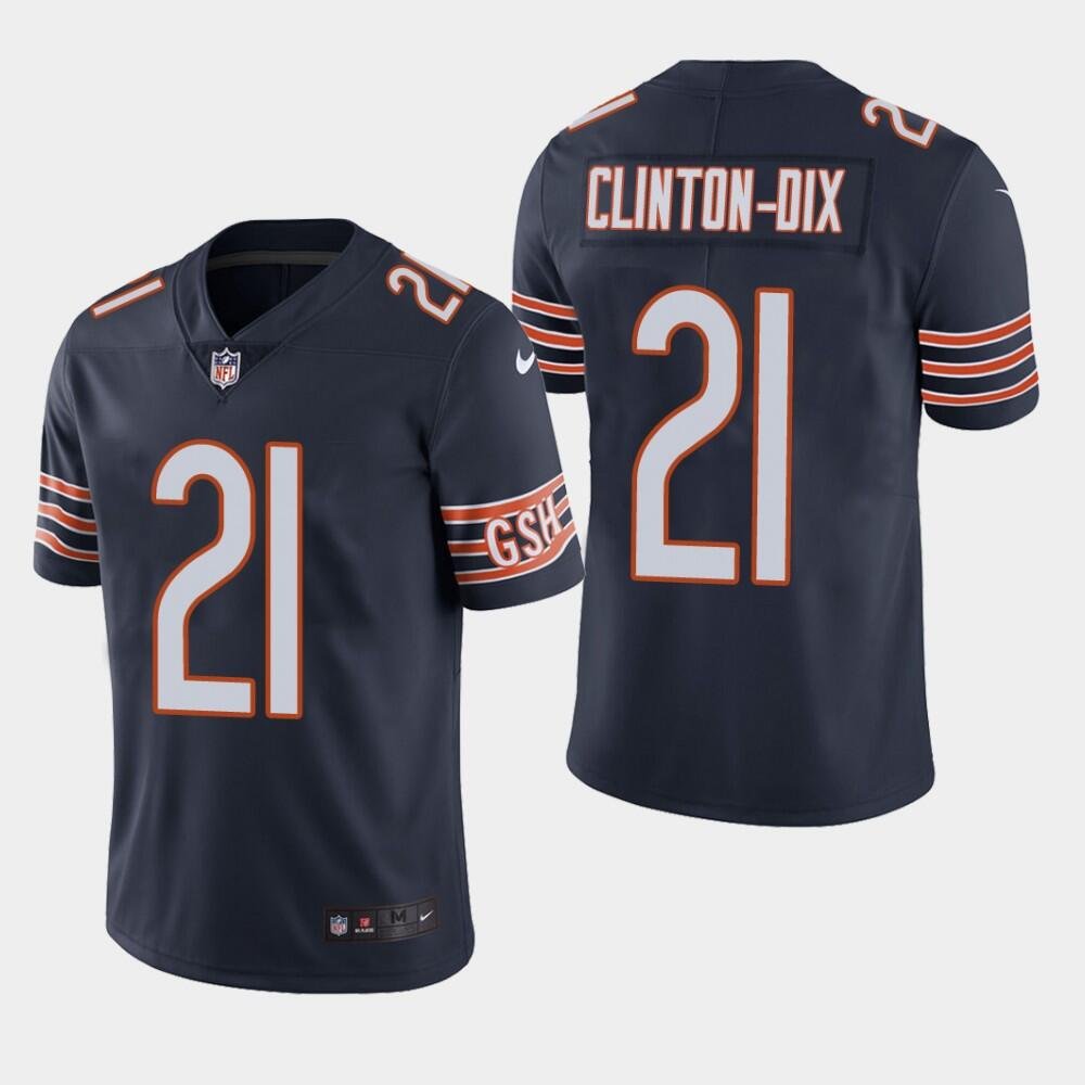 Men's HaHa Clinton-Dix Chicago Bears vapor limited jersey navy blue