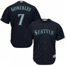 Men's Marco Gonzales SEA Navy Blue Cool Base Alternate Jersey