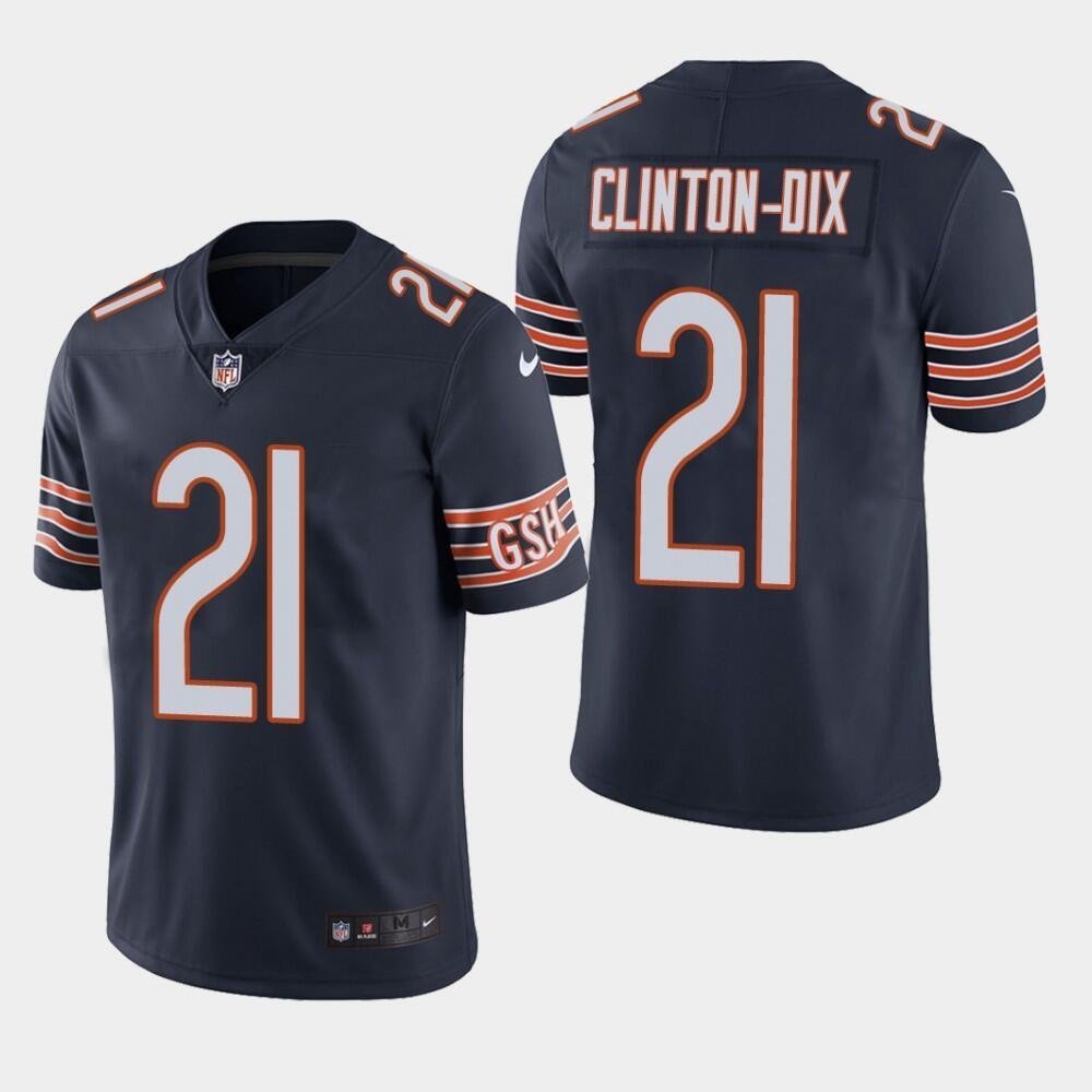 Youth boys HaHa Clinton-Dix Chicago Bears vapor limited jersey navy blue